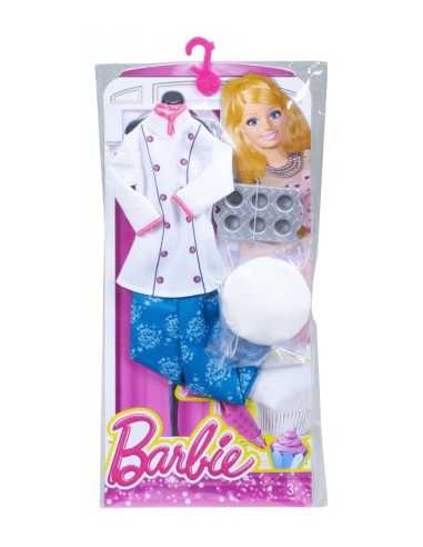barbie clothes i can be chef set MAGCHJ27/CHJ30 Mattel | Futurartshop.com