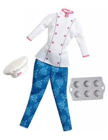 barbie clothes i can be chef set MAGCHJ27/CHJ30 Mattel | Futurartshop.com