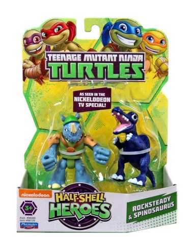 mutant ninja turtles characters rocksteady and spinosaurus GIOTUH00211/96128 Giochi Preziosi | Futurartshop.com