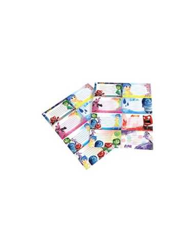 inside out envelope labels 24 school stickers ACC162947 Accademia | Futurartshop.com