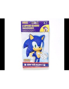 6 biglietti di invito Sonic CMG194043 2225473792117 Como Giochi  | Futurartshop.com
