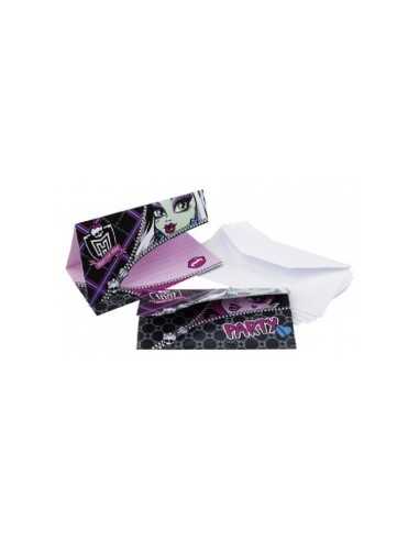 Monster High-Set 6 CMG552253 Invitations Cards 2226072968217 Como Giochi  | Futurartshop.com