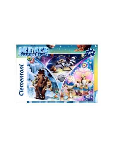 Puzzle maxi 104 pz Ice Age collision course CLE23977 Clementoni | Futurartshop.com