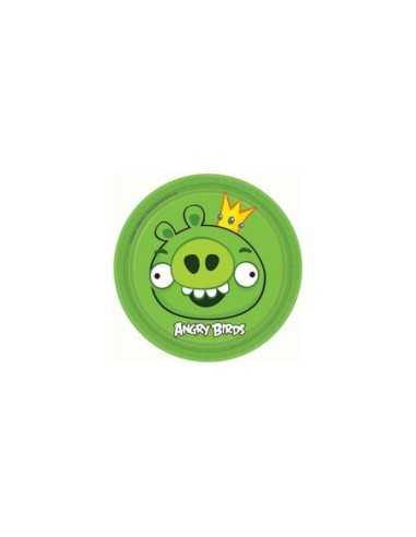 Piattino Angry Birds 18cm 8pz CMG552361 2226399170263 Como Giochi  | Futurartshop.com