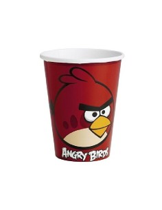 8 bicchieri Angry Birds CMG552362 2226487619285 Como Giochi  | Futurartshop.com