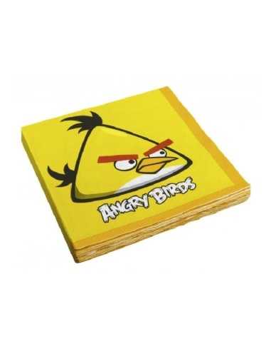 Angry Birds-Set 16 Napkins CMG552363 2226570632290 Como Giochi  | Futurartshop.com
