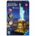 Puzzle 3d statua della libertà night edition-108 pezzi 125968 Ravensburger-Futurartshop.com