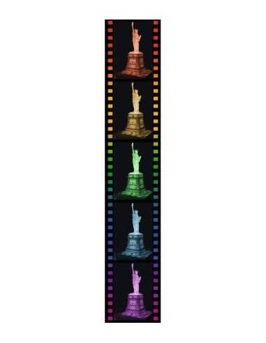 Statue of liberty 3d puzzle night edition-108 pieces RAV125968 Ravensburger | Futurartshop.com