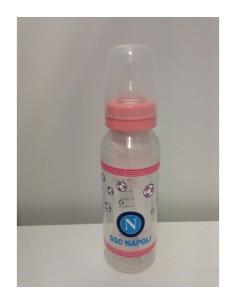 Pink baby bottle 250 ml Naples 2124505506084 GDG Group | Futurartshop.com