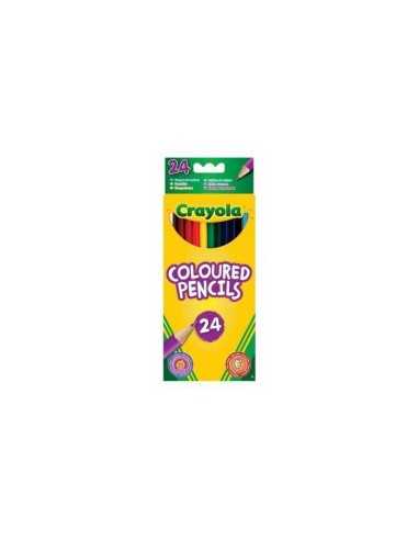 24 matite colorate 158534 Crayola | Futurartshop.com