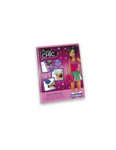 Clementoni Crazy chic modelli da colorare sportivi con adesivi 15921 2128240872374 Clementoni | Futurartshop.com