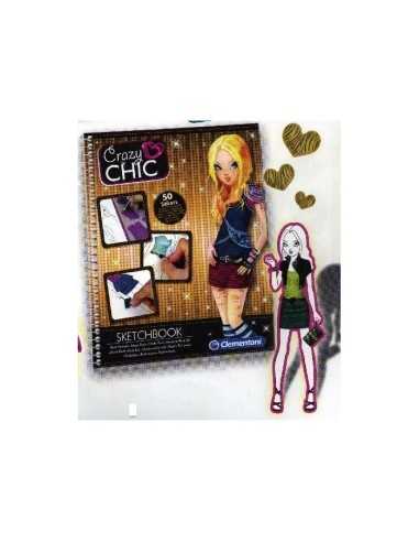 Clementoni Crazy Chic - Sketchbooks moda Rock 15919 2128040689349 Clementoni | Futurartshop.com
