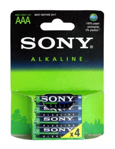 Sony alkaline 4 ministilo AM4E4X 147055 Sony | Futurartshop.com