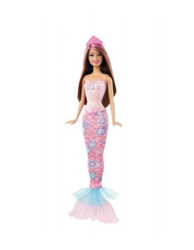 Mattel-X 9454 X9452-Barbie Brunette Siren 2150981721031 Mattel | Futurartshop.com