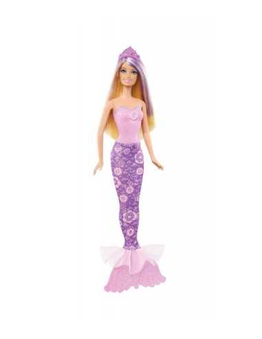 Mattel - X9452 X9455 - Barbie Sirena Meches Viola 2151035607035 Mattel | Futurartshop.com