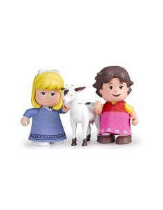 mini personaggi in tubo heidi clara e capretta FAM700012779/21230 Famosa | Futurartshop.com