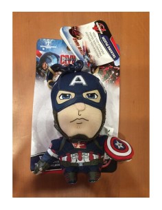 Mini plush speaker Keychain captain america FAM760014552/1 Famosa | Futurartshop.com