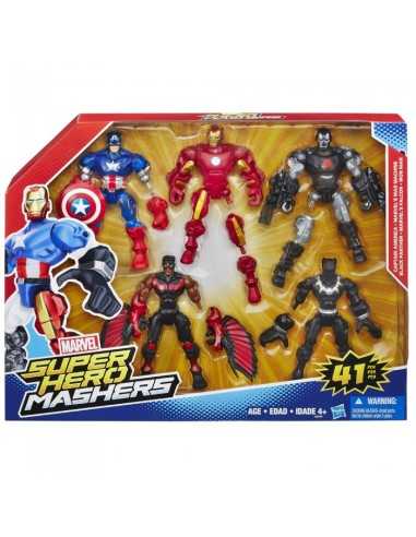 Marvel characters shm heromulti pack with 5 characters HASB8309EU40 Hasbro | Futurartshop.com