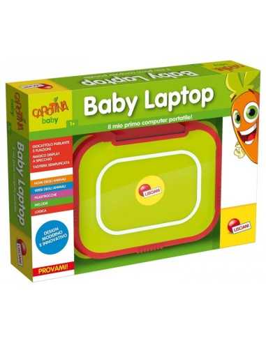 small carrot baby green laptops WON55760 Lisciani | Futurartshop.com