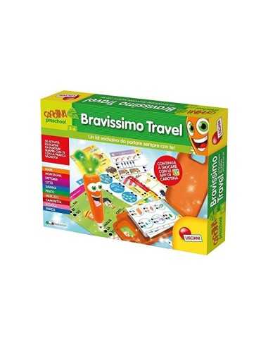 bravissimo travel carotina con valigetta portatile WON53179 Lisciani | Futurartshop.com