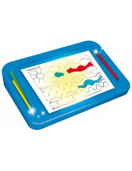 carotina scuola di scrittura bilingue con tavolo luminoso WON56149 Lisciani | Futurartshop.com