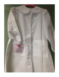 apron size 55 hello kitty white 0000247  | Futurartshop.com