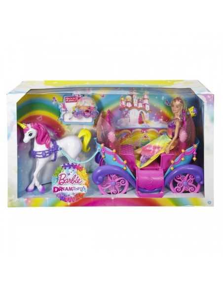 Barbie principessa arcobaleno a carrozza MATDPY38 Mattel | Futurartshop.com