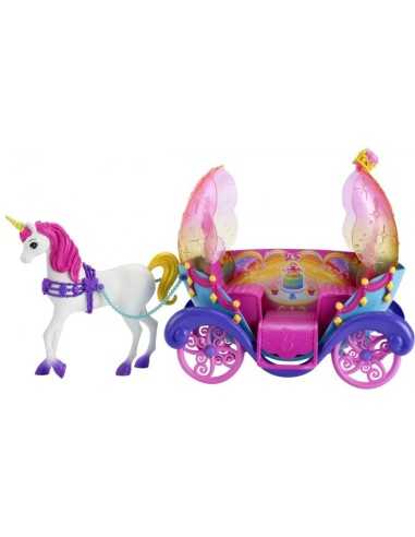 Barbie principessa arcobaleno a carrozza MATDPY38 Mattel | Futurartshop.com