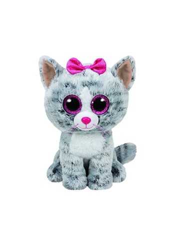 Beanie boos plush gray 15 cm cat kiki RAF371907 Ty | Futurartshop.com