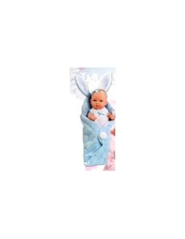 33 cm length and blanket doll arias elegance Blue Rabbit GIORDF60107/8. Giochi Preziosi | Futurartshop.com