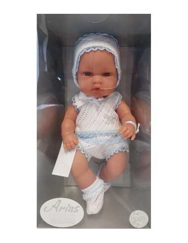 Doll arias with swarowski with white dress blue GIORDF90102/3. Giochi Preziosi | Futurartshop.com