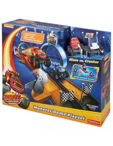 Trail blaze monster car set-dome arena MATCGC92 Mattel | Futurartshop.com