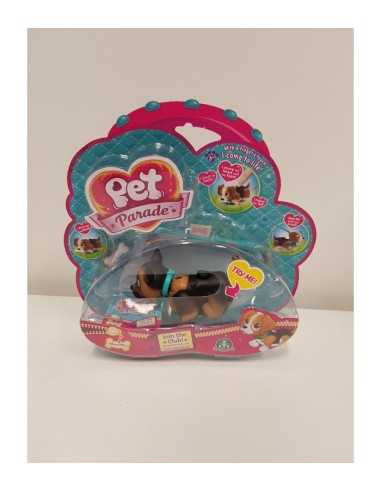 Black and Brown puppy pet Parade with heavenly collar GIOPTD00131/3 Giochi Preziosi | Futurartshop.com