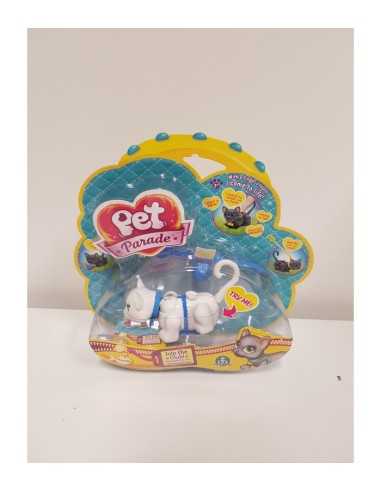 Pet Parade white kitten with blue collar  GIOPIC00222/2 Giochi Preziosi | Futurartshop.com