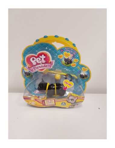 Pet Parade black kitten with yellow collar  GIOPIC00222/3 Giochi Preziosi | Futurartshop.com