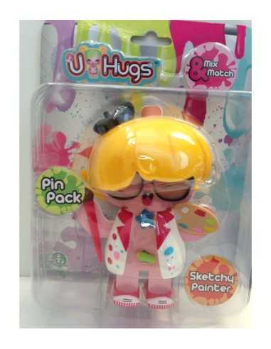 bambola u hugs pin pack mix e match sketchy painter GIOUHU1000/4 Giochi Preziosi | Futurartshop.com