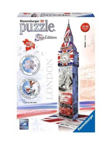 3D puzzle big ben london Edition flag GIOHDGRVN12581 Ravensburger | Futurartshop.com