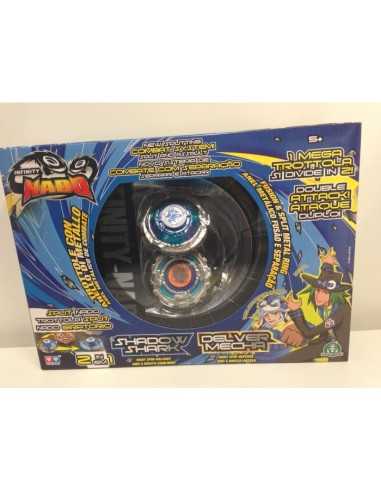 shadow Spinner shark and double split infinity nado delver mecha GIONFF01000/W624602 Giochi Preziosi | Futurartshop.com