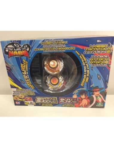 infinity nado trottola split doppia battle buddha e blast flame GIONFF01000/W624601 Giochi Preziosi | Futurartshop.com