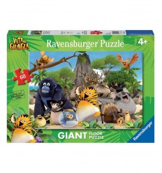 puzzle 60 pezzi coraggiosi eroi della giungla 05496 Ravensburger-Futurartshop.com
