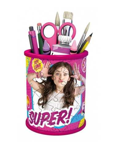 puzzle 3D portapenne soy luna edizione girly girl RAV12095 Ravensburger | Futurartshop.com