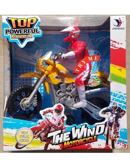 Motocross bike lights and sounds with character MAG398167 Grandi giochi | Futurartshop.com