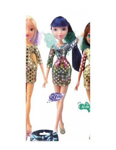 Winx doll fairy shine sequin-(Musa) GIOWNX19000/3 Giochi Preziosi | Futurartshop.com
