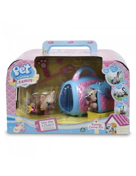 Pet parade family Kennel mom and puppy kittens GIOPTF09000/1 Giochi Preziosi | Futurartshop.com