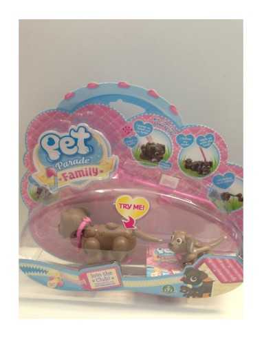 pet parade family mamma e cucciolo cagnolini marroni GIOPTF00000/4 Giochi Preziosi | Futurartshop.com