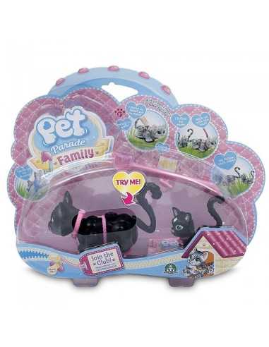 pet parade family mamma e cucciolo gattini neri GIOPTF00000/3 Giochi Preziosi | Futurartshop.com