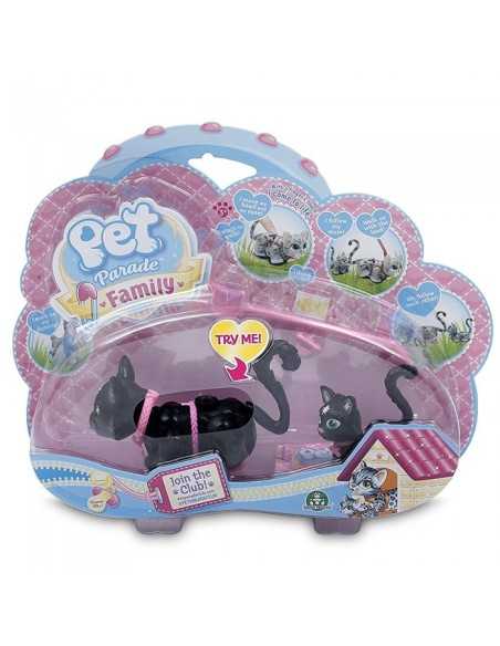 pet parade family mamma e cucciolo gattini neri GIOPTF00000/3 Giochi Preziosi | Futurartshop.com