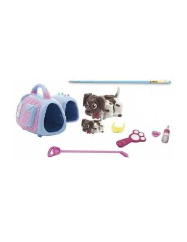 pet parade family trasportino mamma e cucciolo cagnolini GIOPTF09000/2 Giochi Preziosi | Futurartshop.com