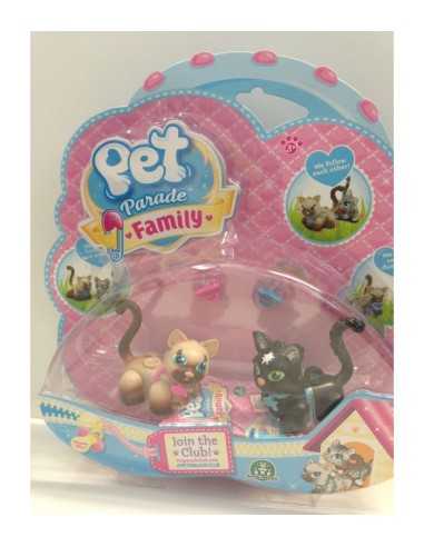 pet parade family blister gattini nero e marrone GIOPTF05010/6 Giochi Preziosi | Futurartshop.com