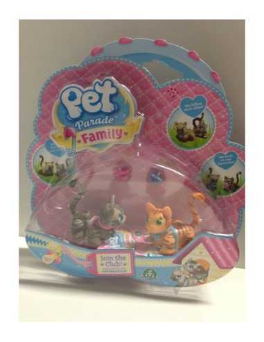pet parade family blister gattini striati e arancio GIOPTF05010/5 Giochi Preziosi | Futurartshop.com